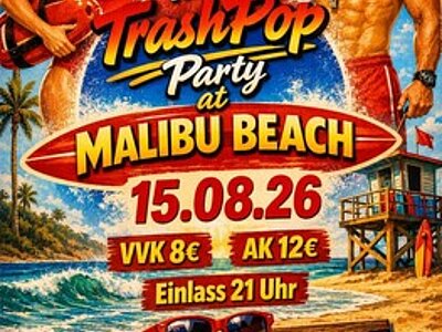 turock Trashpop Party at Malibu Beach Image: turock Trashpop Party at Malibu Beach